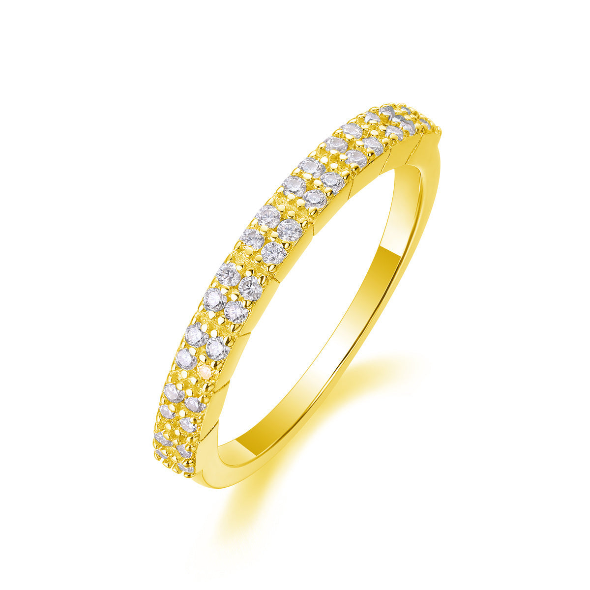 For Love - A Fashionable And Luxurious Jewelry Accessory Set With Moissanite S925 Sterling Silver And Platinum-plated Diamond Weloria