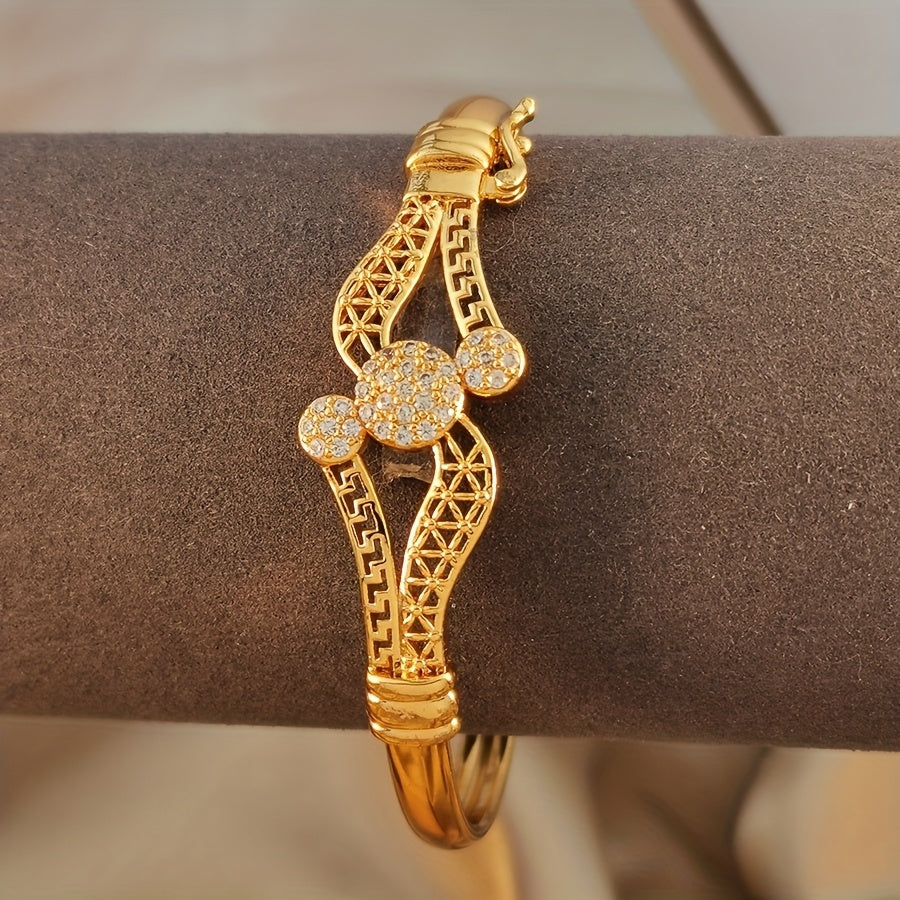 Summer Fashion Multicolor Geometric Cubic Zirconia Ladies' Bracelet Weloria
