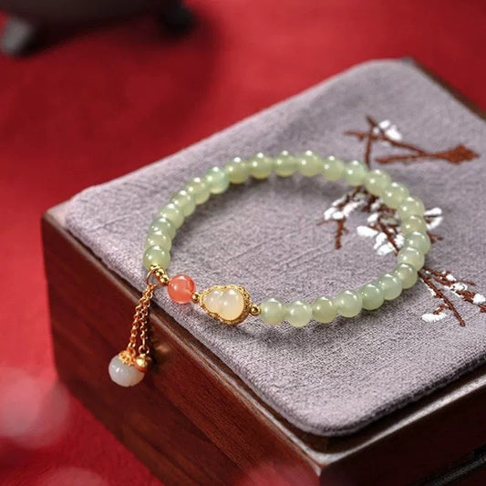 Qingshui  With Gold Gourd Sense Women's Bracelet Weloria