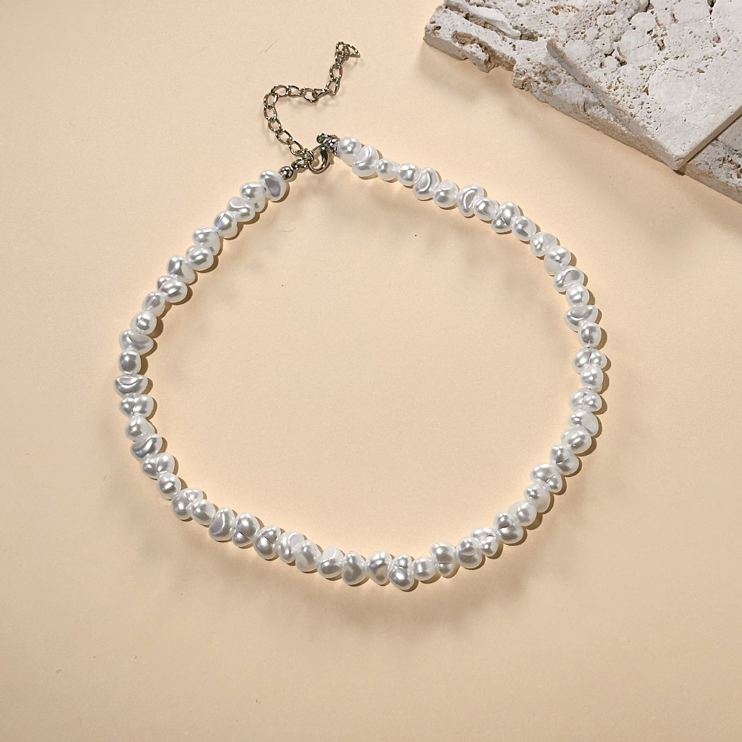 Baroque Pearl Necklace For Women Niche Temperament Weloria