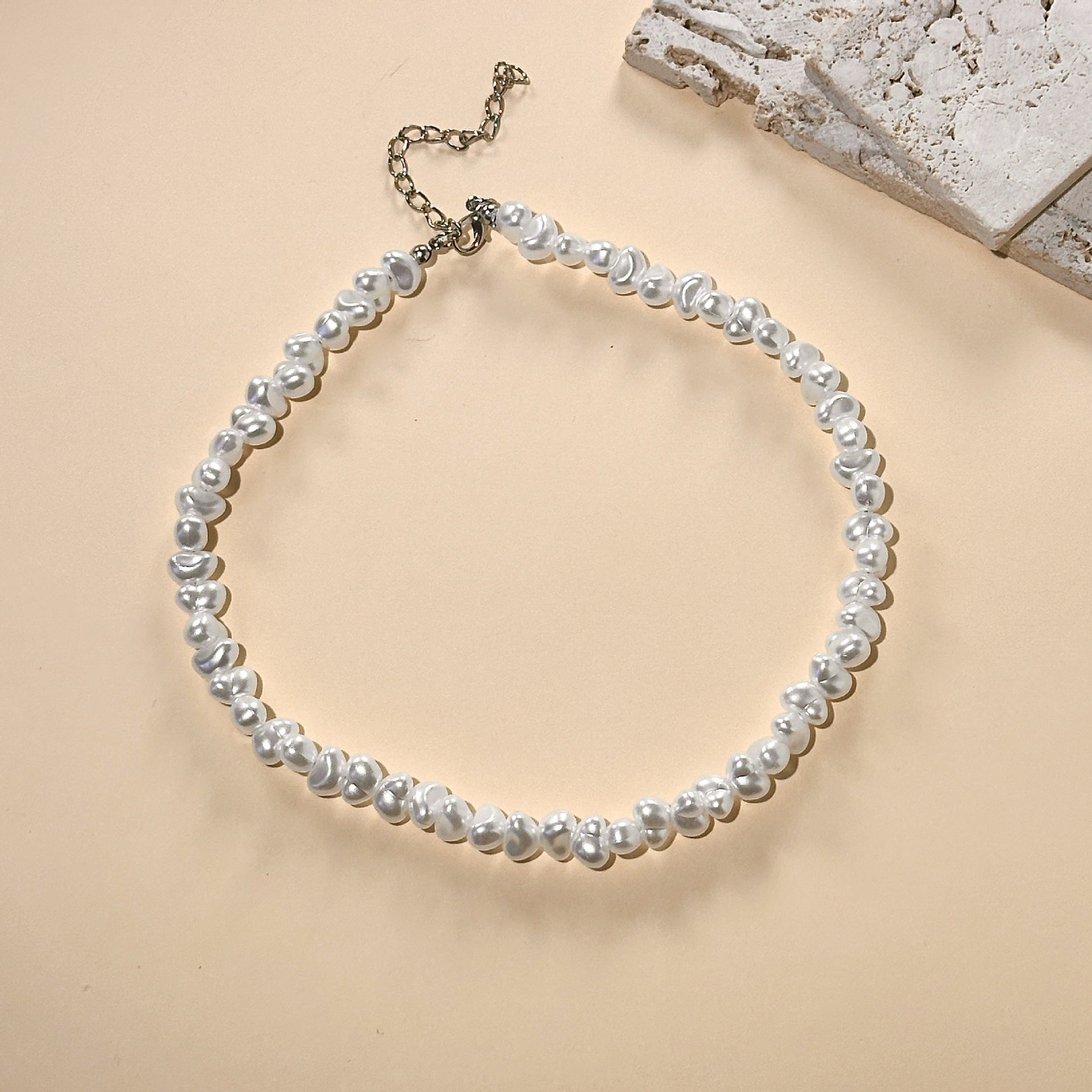 Baroque Pearl Necklace For Women Niche Temperament Weloria