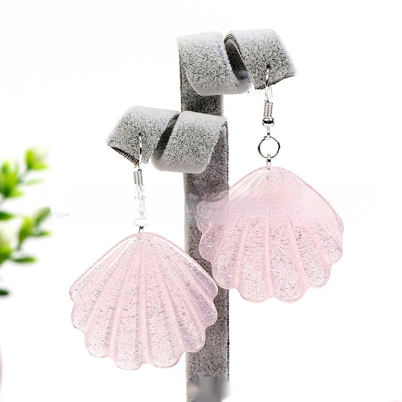 Resin Ocean Wind Personalized Simple Earrings Weloria