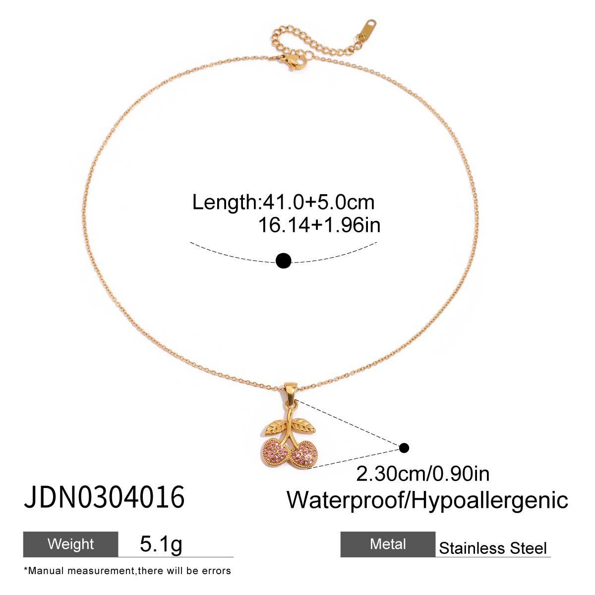 Titanium Steel Necklace Light Luxury High-grade 18K Stainless Steel Weloria