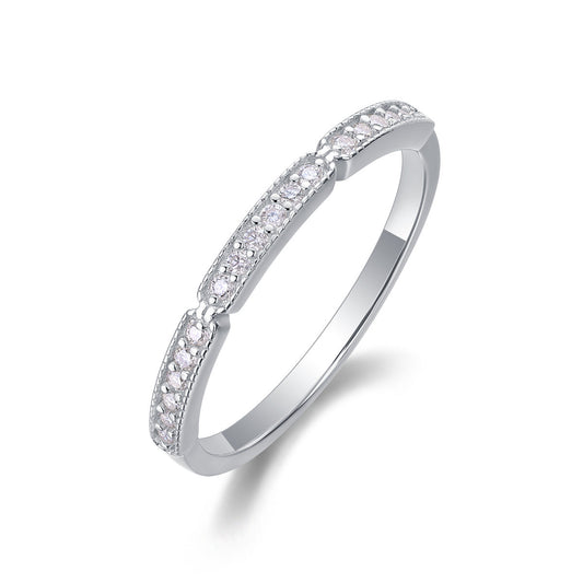 Youth - A Fashionable And Luxurious Jewelry Accessory Set With Moissanite S925 Sterling Silver And Platinum-plated Diamond Weloria