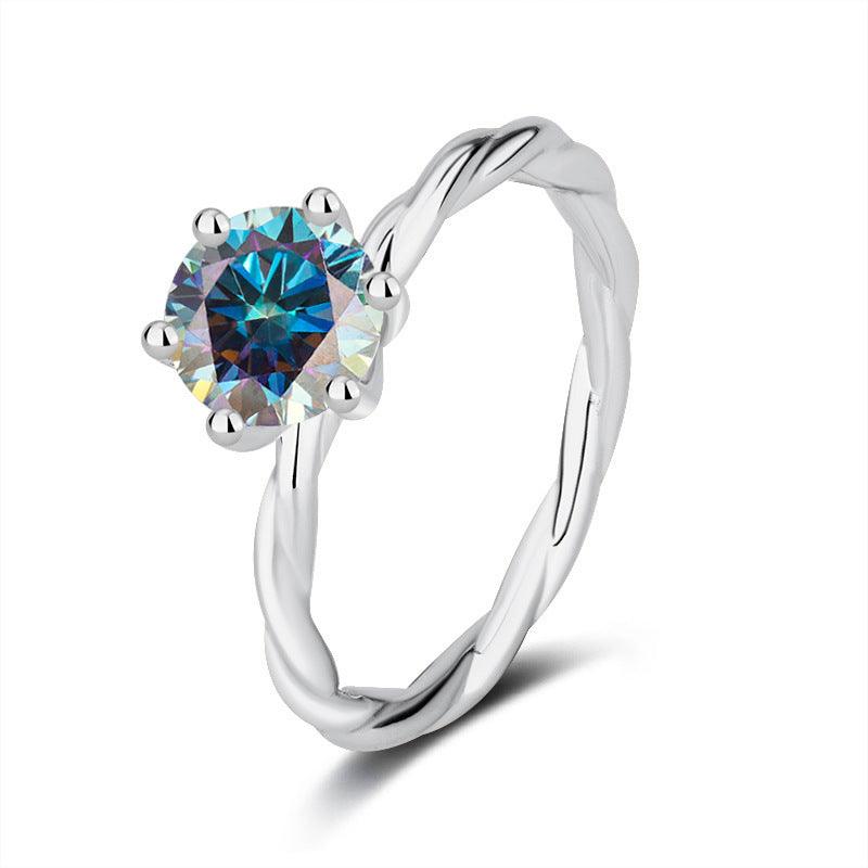 Women's Classic Fashion Simple Proposal Ring Weloria