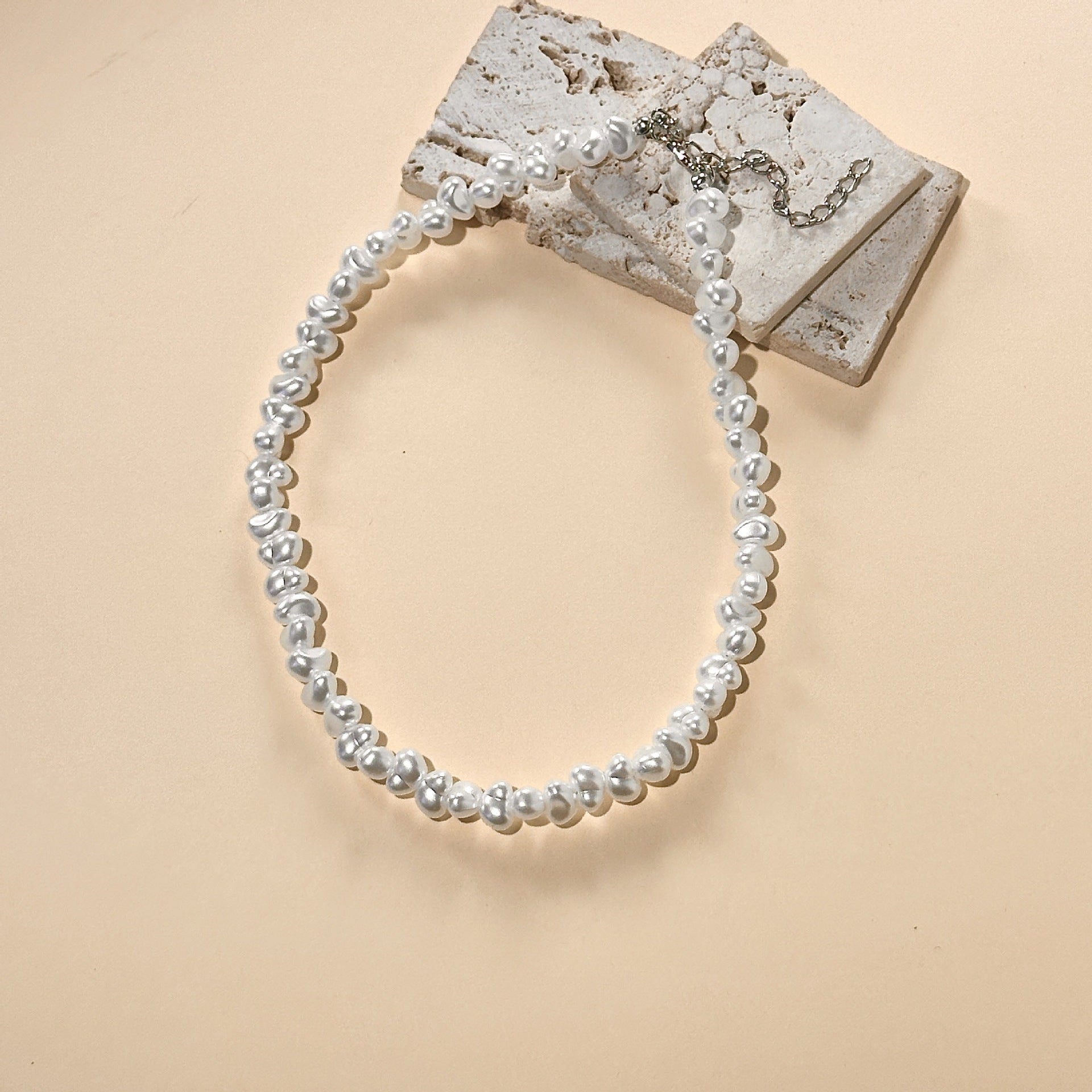 Baroque Pearl Necklace For Women Niche Temperament Weloria