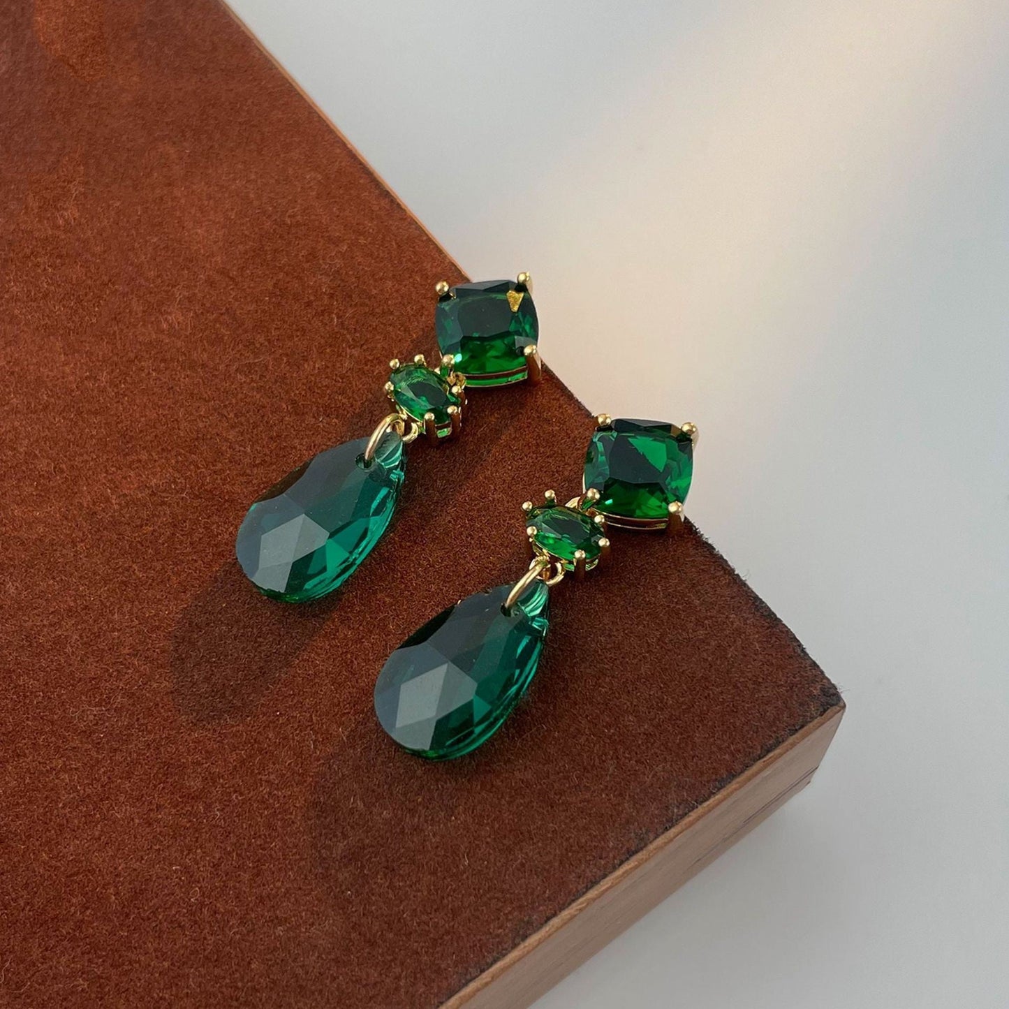 Trendy Water Drop-shaped Earrings Fashion Advanced Weloria