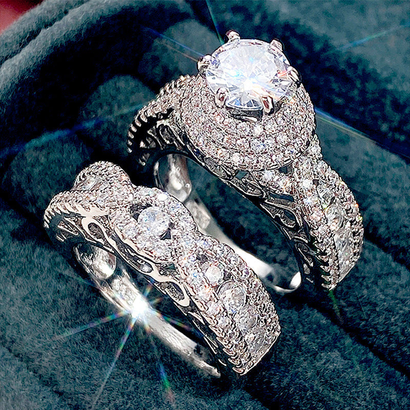 European And American Luxury Party Wedding Hand Ring Weloria
