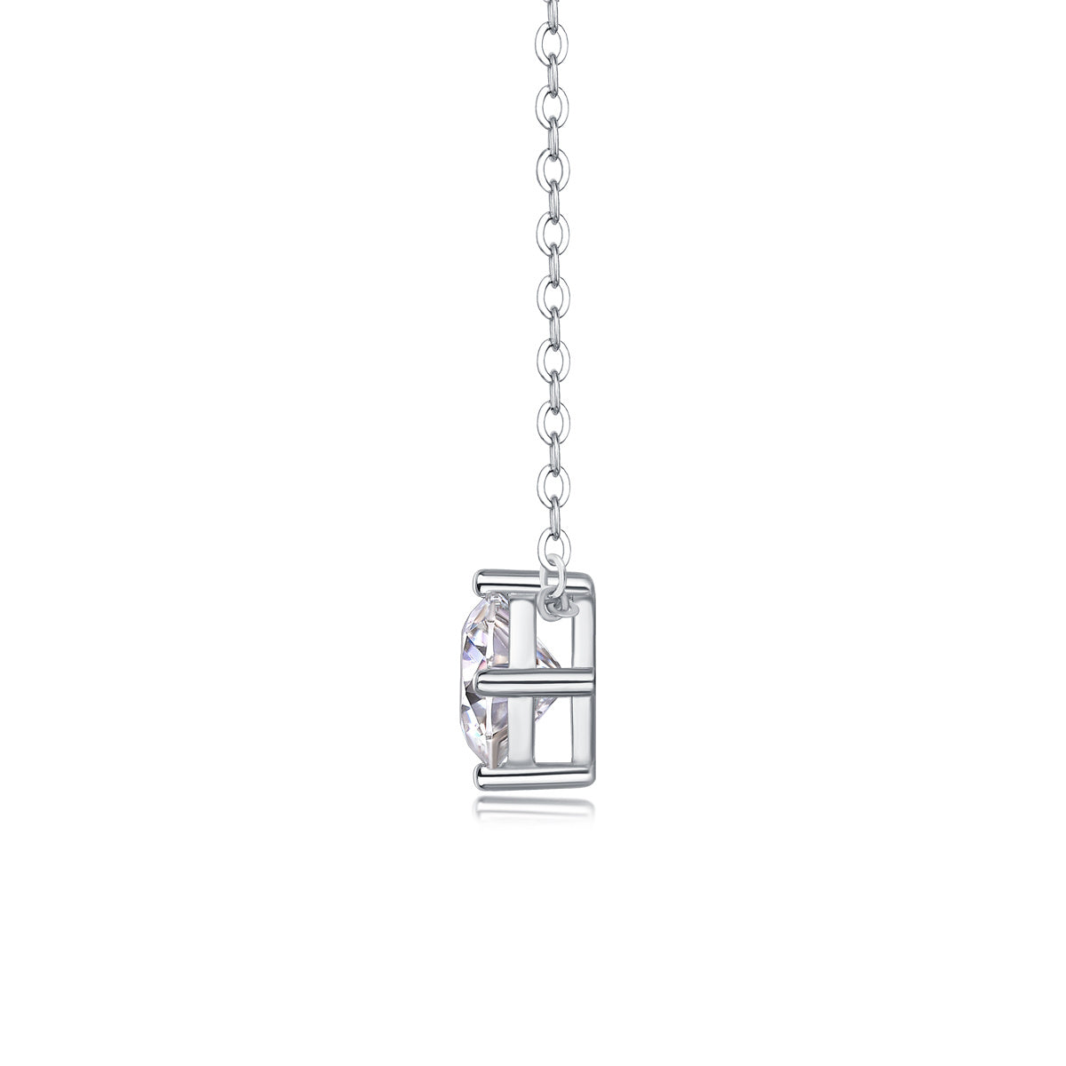 True Heart - A Fashionable And Luxurious Diamond Jewelry Pendant Set With 1-carat Moissan Diamond S925 Sterling Silver Weloria