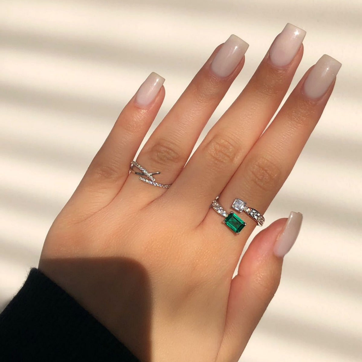 Korean-style Diamond Jewelry Ring Exquisite Weloria
