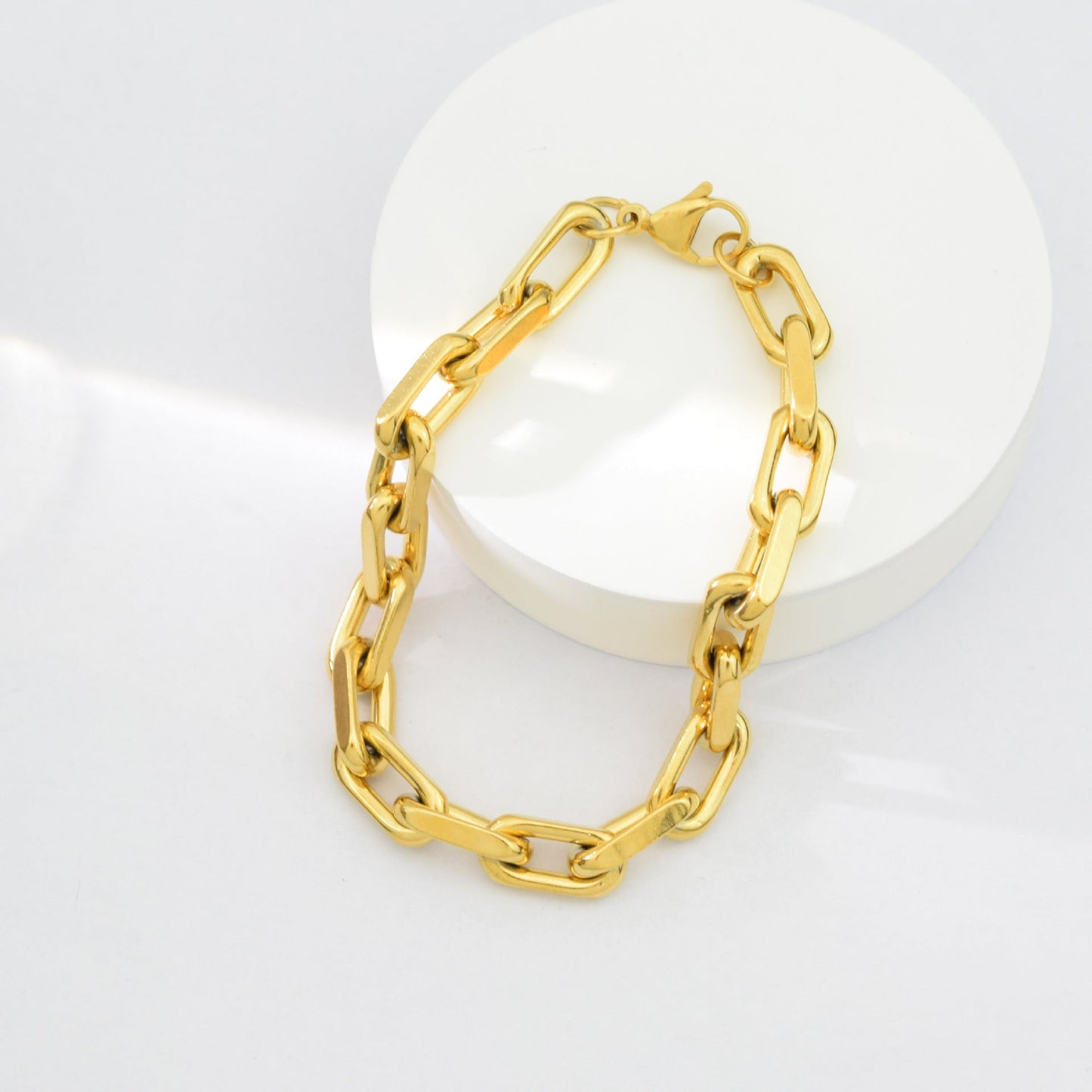 Men's High Sense Cuban Link Chain Hip Hop Style Niche Temperament Design Simple All-match Weloria