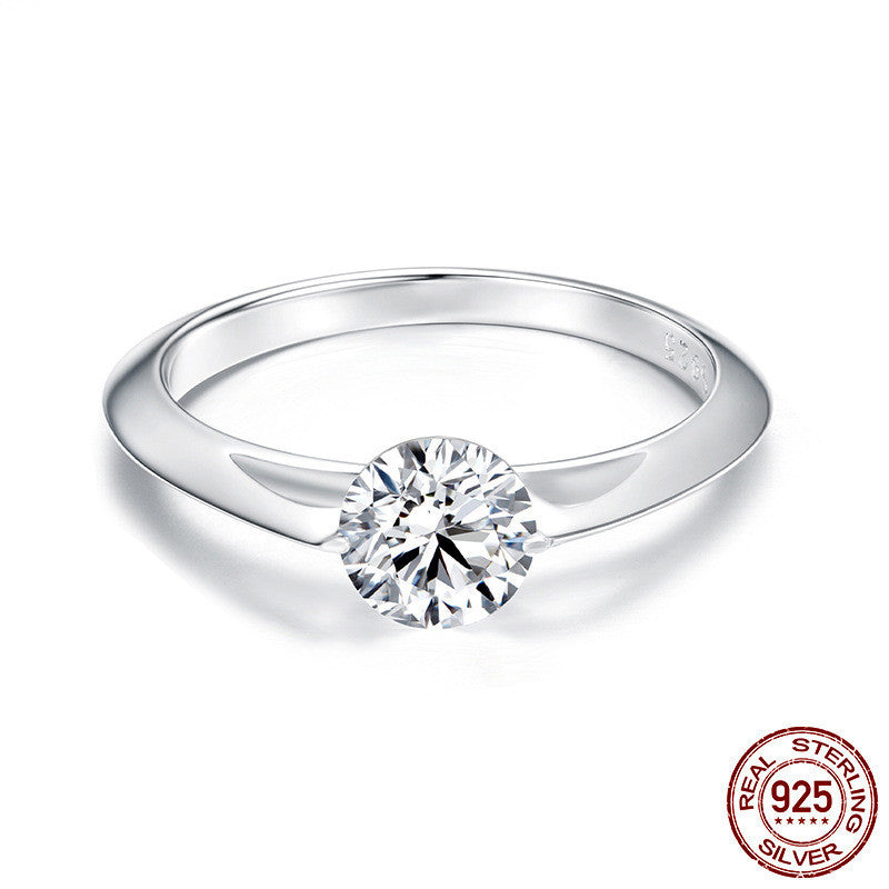 Original Simplicity Classic Rotatable Main Stone Ring Weloria