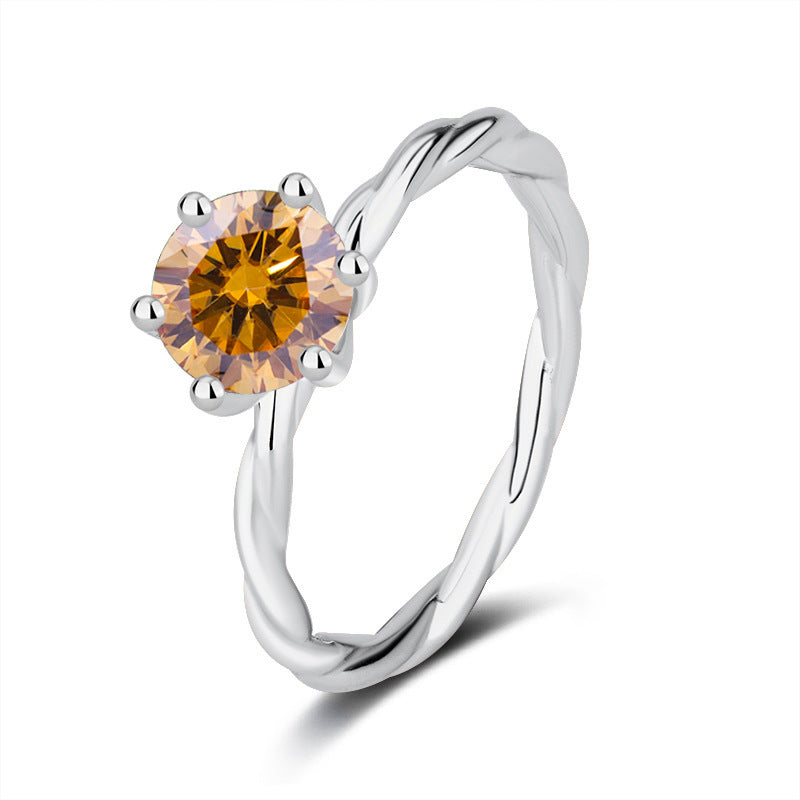 Women's Classic Fashion Simple Proposal Ring Weloria