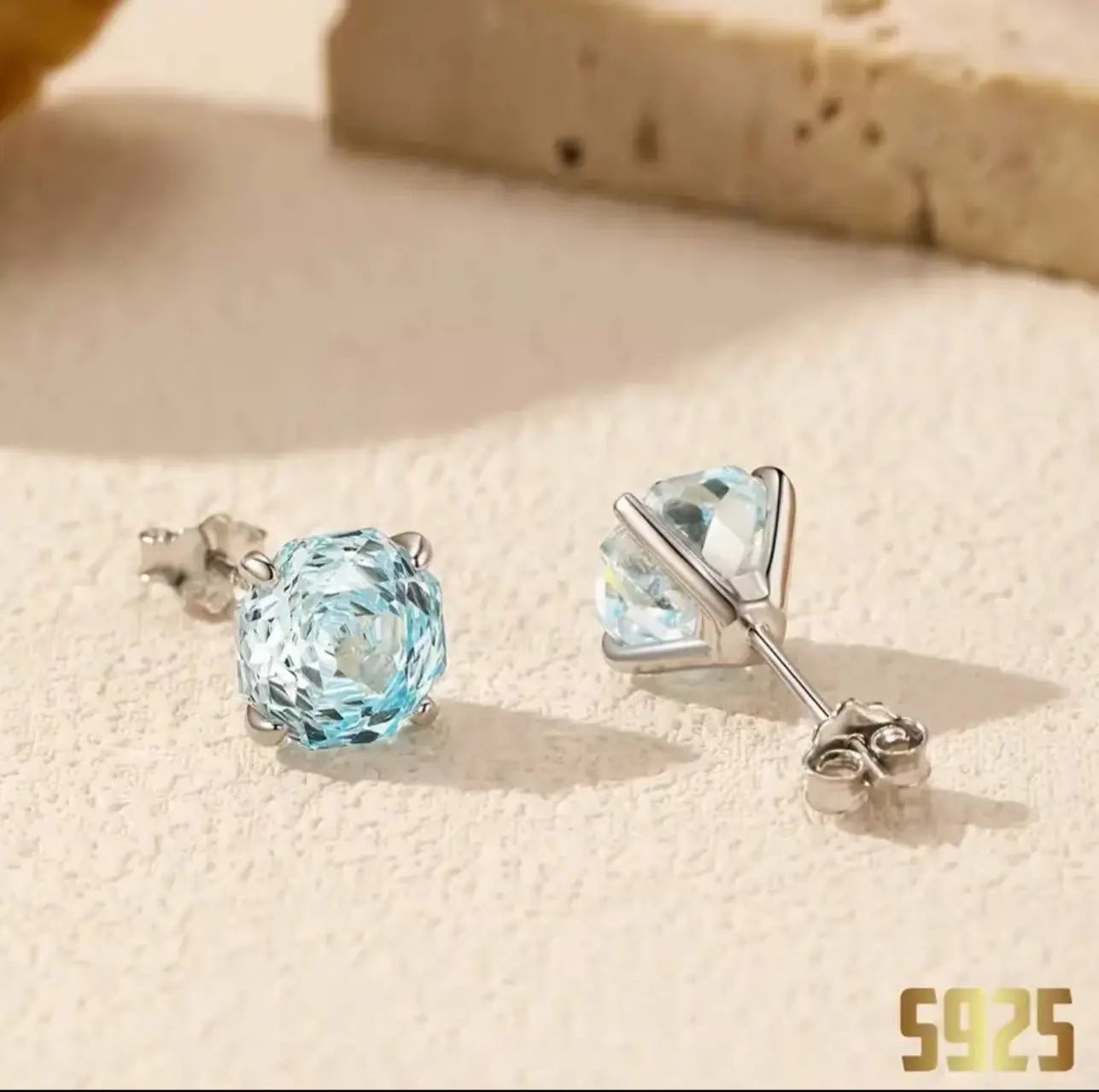 Exquisite Camellia Flower Stud Earrings Women's Anti-allergy Ear-caring Weloria