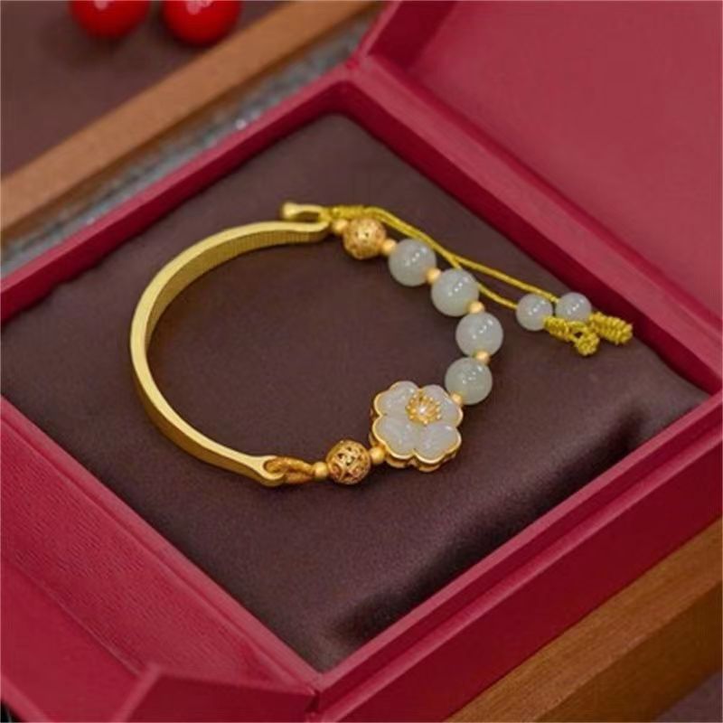 Fashion Personalized Antiquity Hydrangea Adjustable Bracelet Weloria