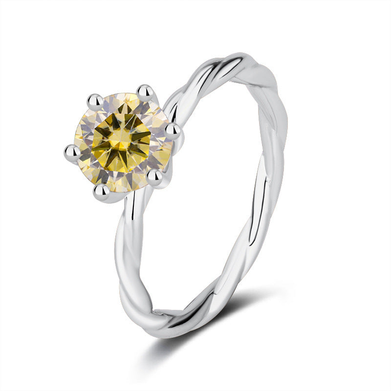 Women's Classic Fashion Simple Proposal Ring Weloria