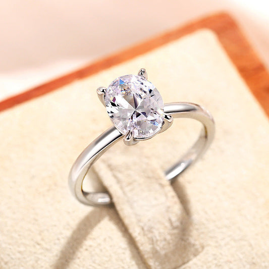 Oval Masonry Ring For Women Weloria