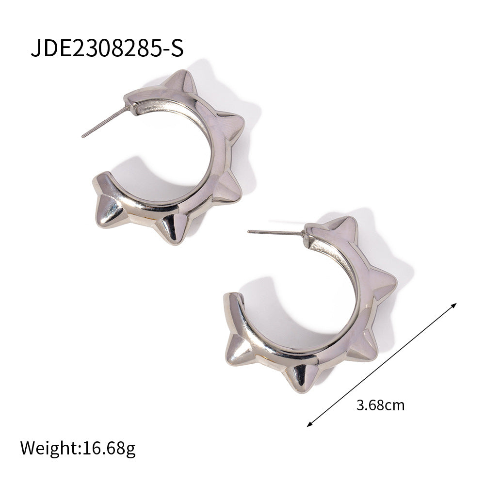 Titanium Steel Earrings Special-interest Design Female Earrings Weloria