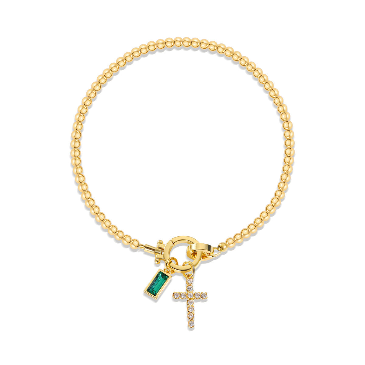 Zodiac Moon Stone Pendant Bracelet Weloria