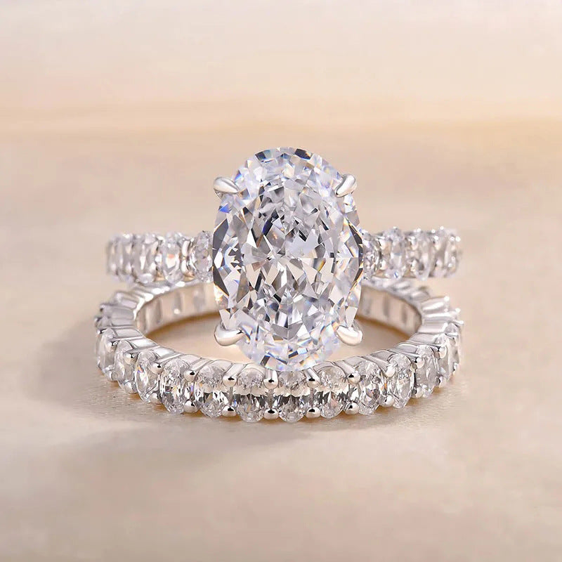 Affordable Luxury Fashion Large Zircon Women's Ring Weloria