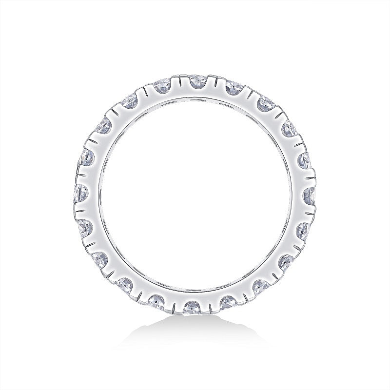 Spring Breeze For Ten Miles - A Fashionable And Luxurious Jewelry Piece Set With One-tenth Carat Moissan Diamond S925 Sterling Silver And Platinum-plated Diamond Weloria