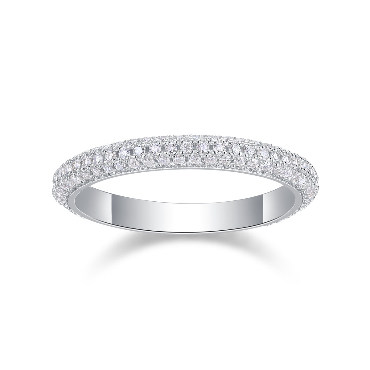 MR.RIGHT- A Fashionable And Luxurious Jewelry Accessory Set With Moissanite S925 Sterling Silver And Platinum-plated Diamond Weloria