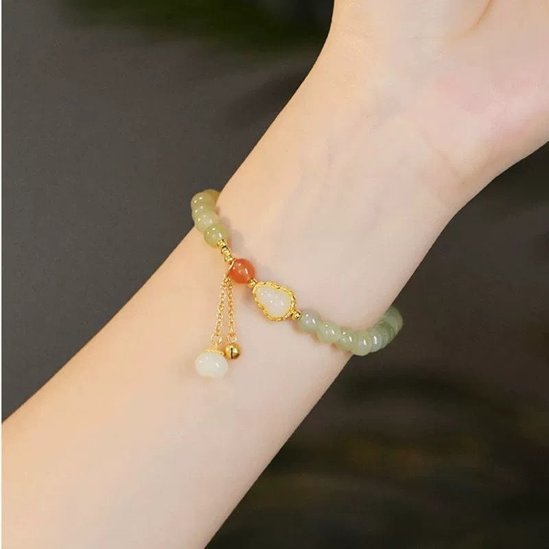 Qingshui  With Gold Gourd Sense Women's Bracelet Weloria