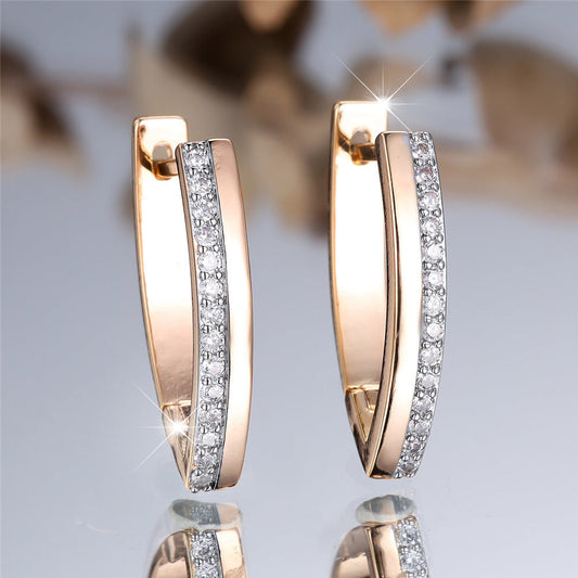 Women's V-shaped Fashion Personalized Ear Clips Weloria