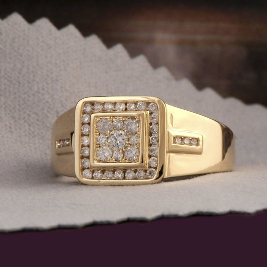 Ring European And American Imitation Gold Men's Accessories Jewellery Processing Weloria