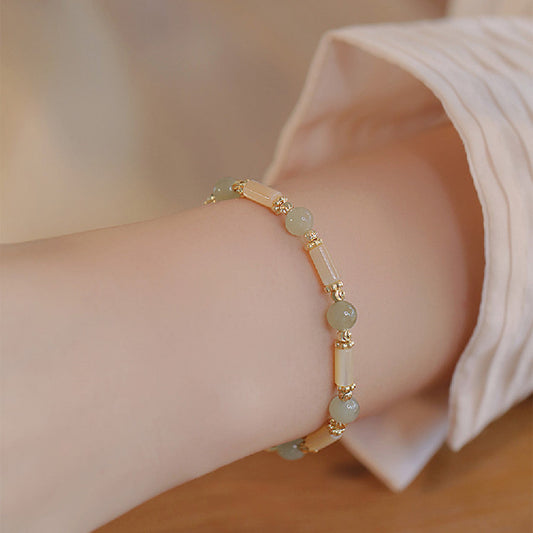 Fashion Personality Bamboo Women's Light Luxury Bracelet Weloria