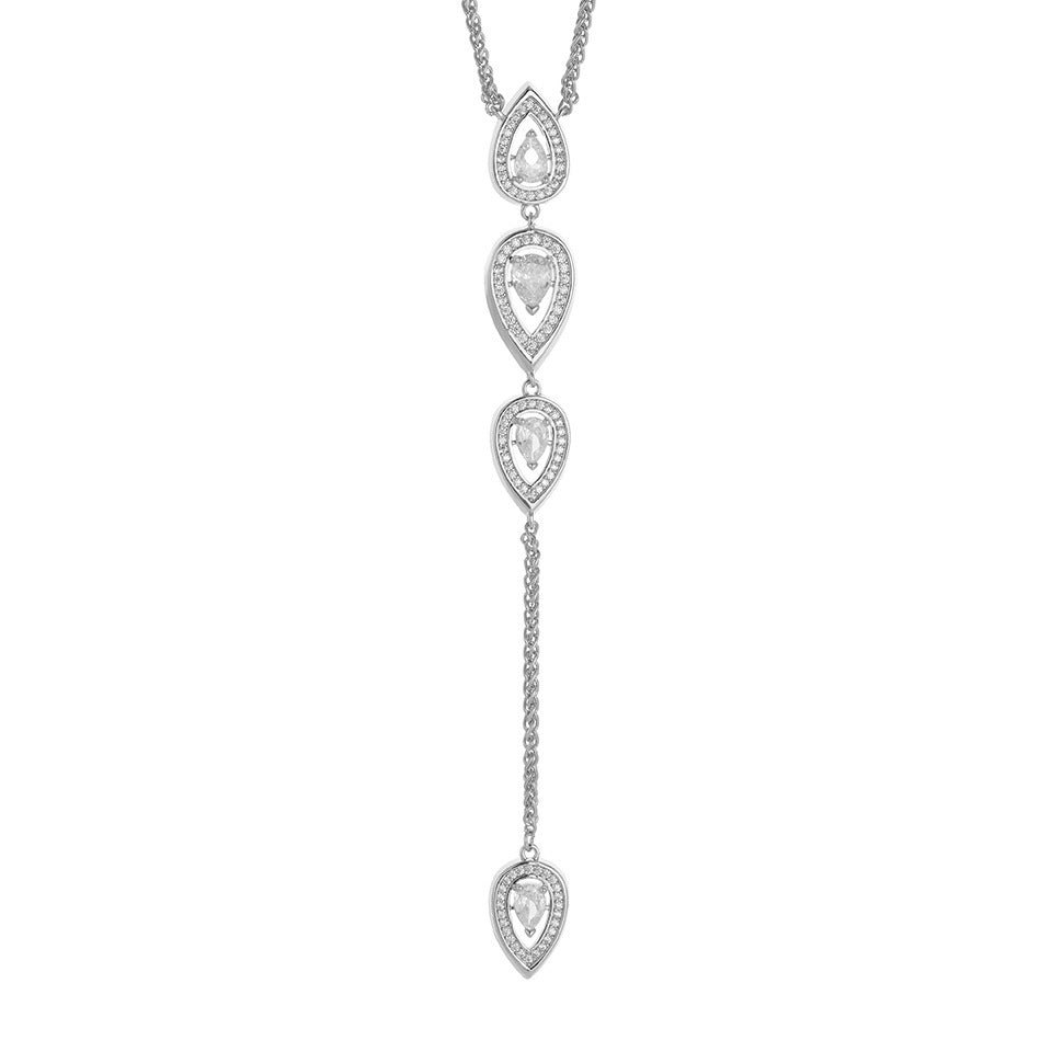 Water Drop Women's Fashionable All-match Necklace Weloria