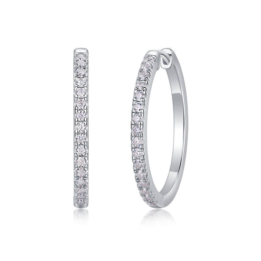 Yuedong Light - Fashionable And Luxurious Diamond Jewelry Pendant Set With Moissanite S925 Sterling Silver And Platinum Plating Weloria