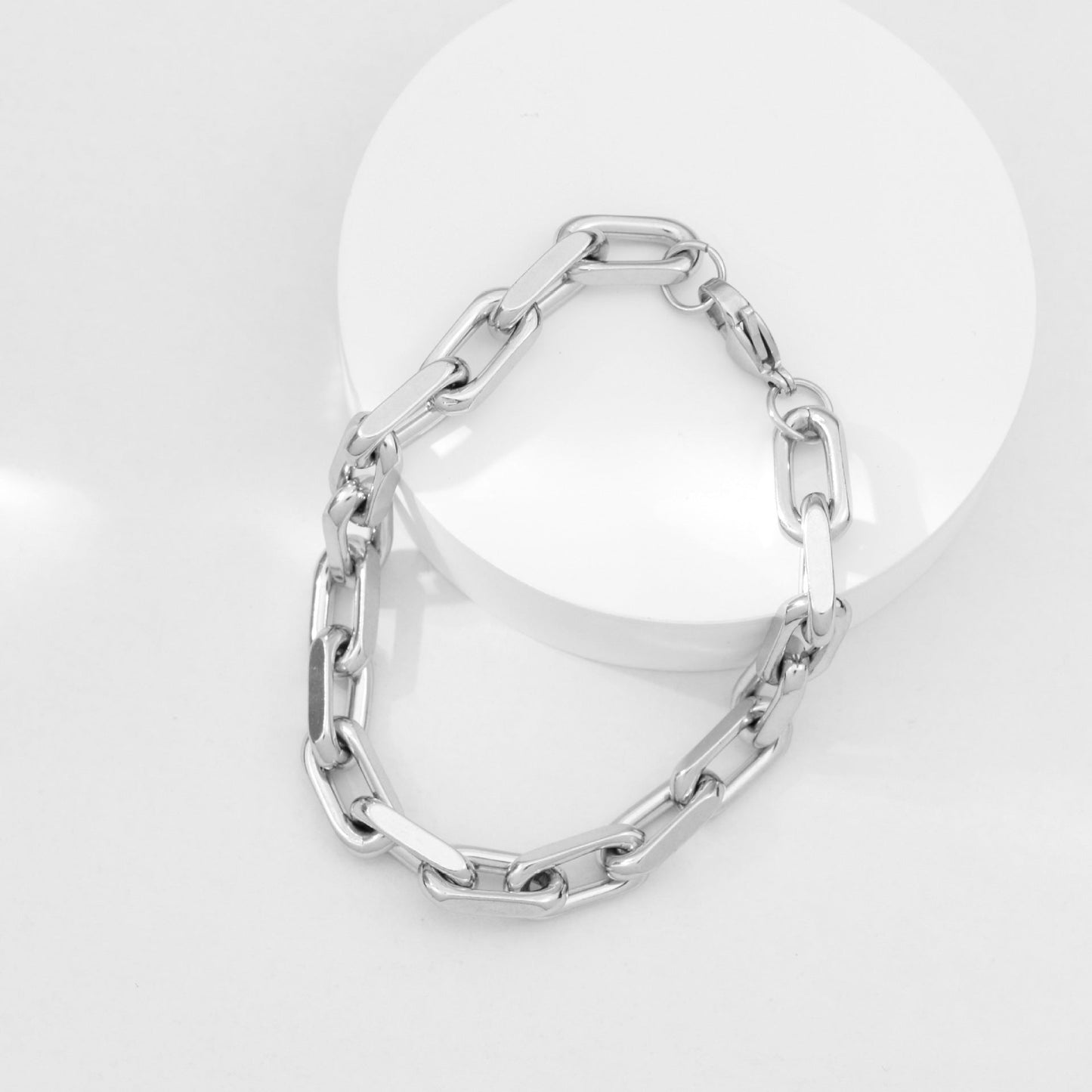 Men's High Sense Cuban Link Chain Hip Hop Style Niche Temperament Design Simple All-match Weloria