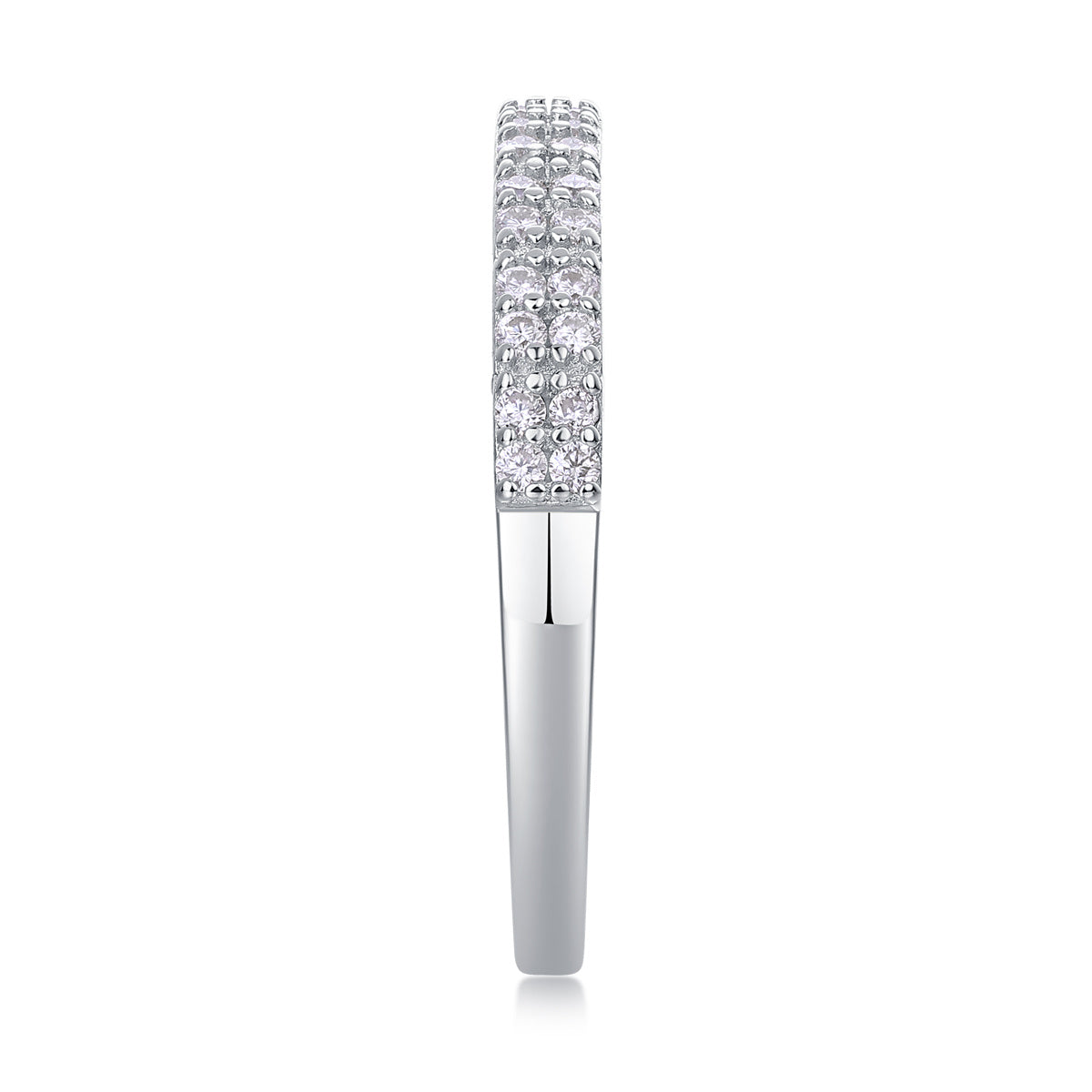 For Love - A Fashionable And Luxurious Jewelry Accessory Set With Moissanite S925 Sterling Silver And Platinum-plated Diamond Weloria