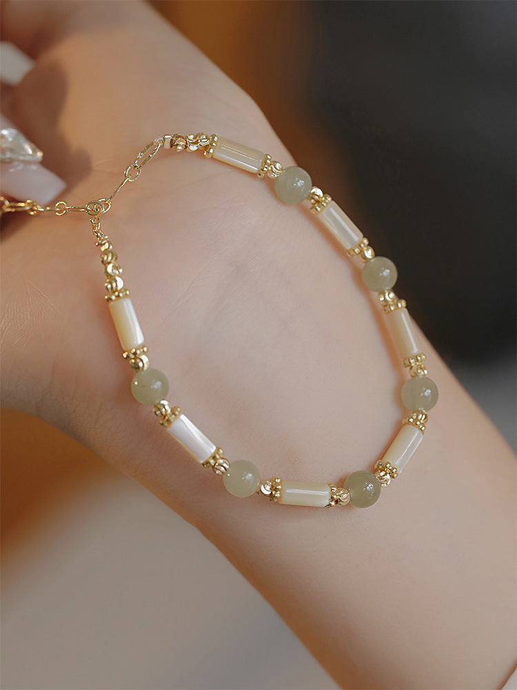 Fashion Personality Bamboo Women's Light Luxury Bracelet Weloria