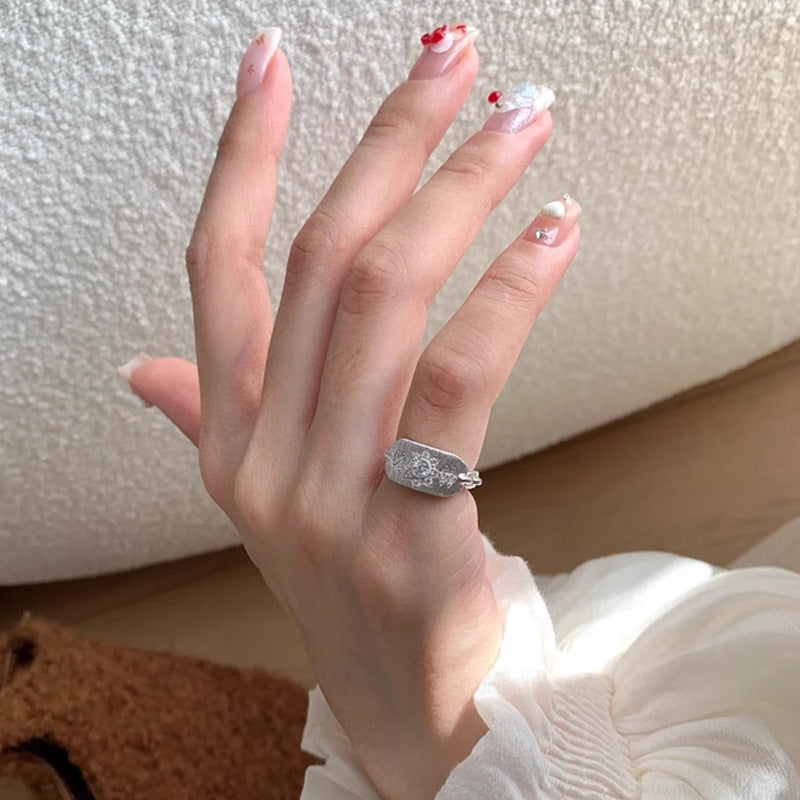 Ancient Faralis Hexagram Point Diamond Ring Weloria