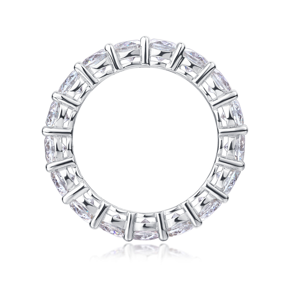 Starlight - A Fashionable And Luxurious Jewelry Accessory Set With Moissanite S925 Sterling Silver And Platinum-plated Diamond Weloria
