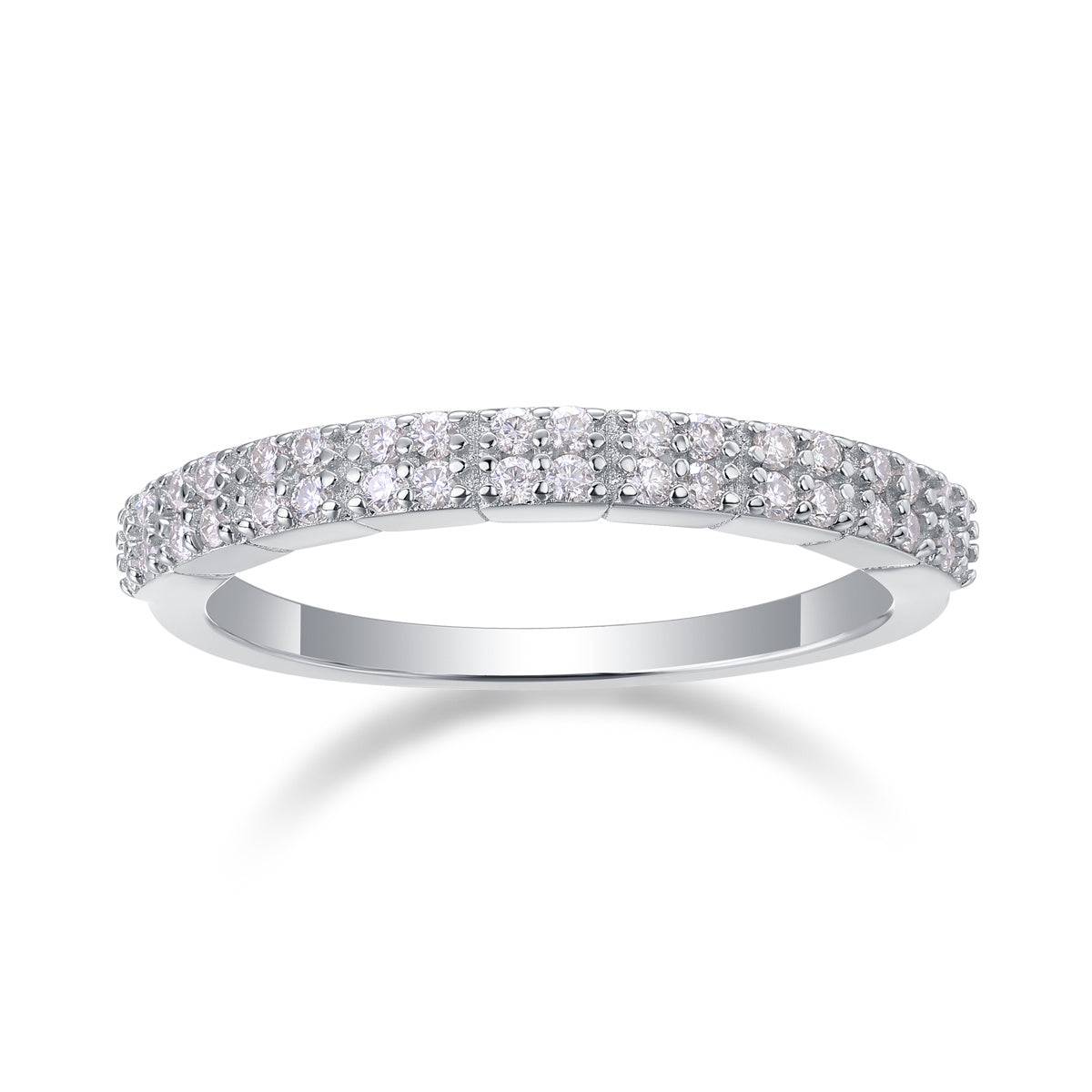 For Love - A Fashionable And Luxurious Jewelry Accessory Set With Moissanite S925 Sterling Silver And Platinum-plated Diamond Weloria