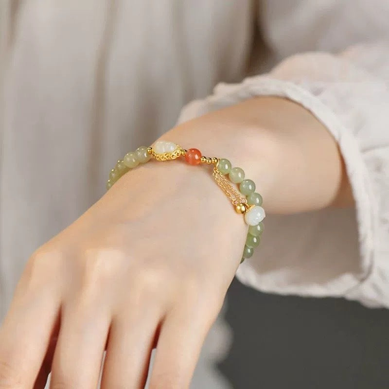 Qingshui  With Gold Gourd Sense Women's Bracelet Weloria