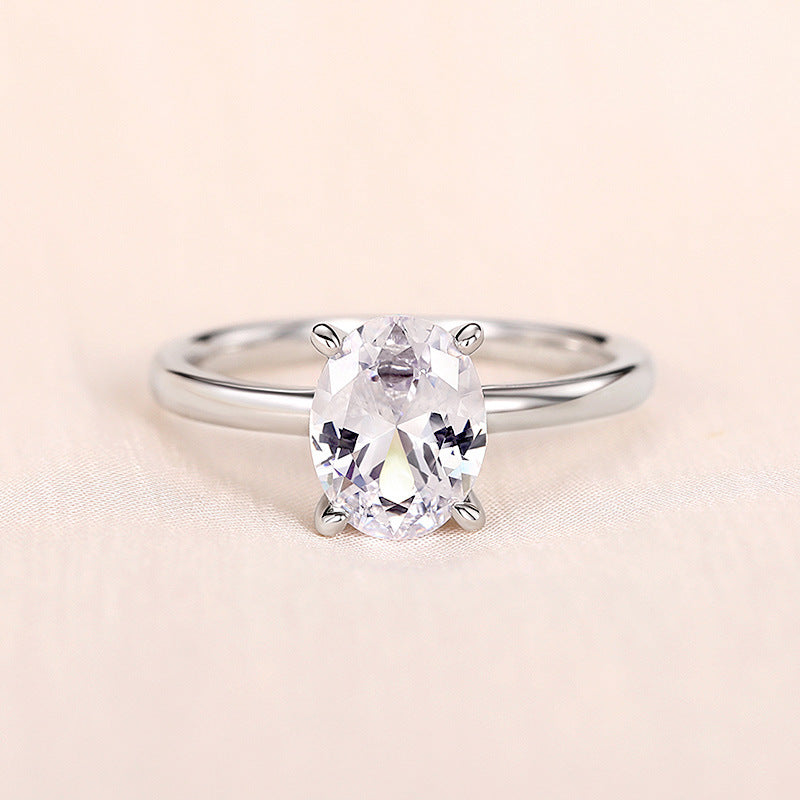 Oval Masonry Ring For Women Weloria