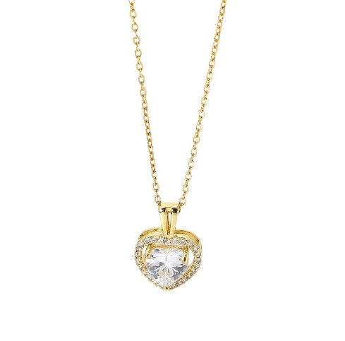 Exquisite Women's Wedding Jewelry Stainless Steel Gold Weloria