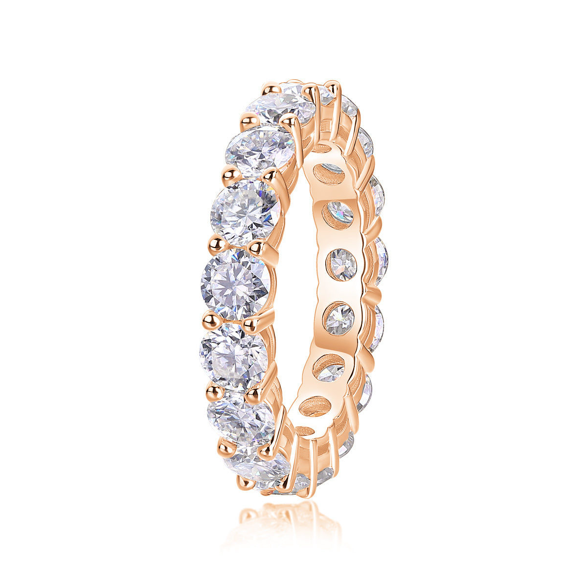 Starlight - A Fashionable And Luxurious Jewelry Accessory Set With Moissanite S925 Sterling Silver And Platinum-plated Diamond Weloria