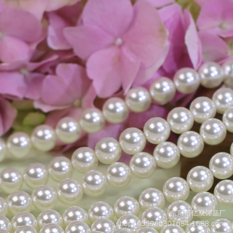 Household Portable Pearl Round Scattered Beads Ornament Weloria