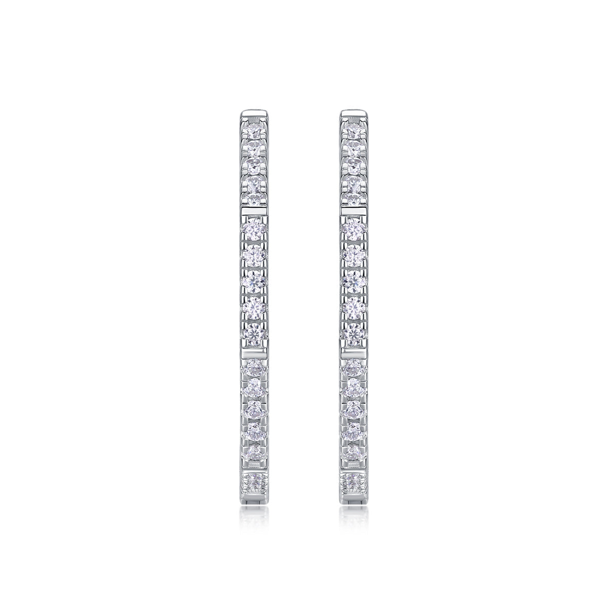 Modern Star Ring - Fashionable Earrings And Stud Jewelry Set With Moissanite S925 Sterling Silver And Platinum-plated Diamonds Weloria
