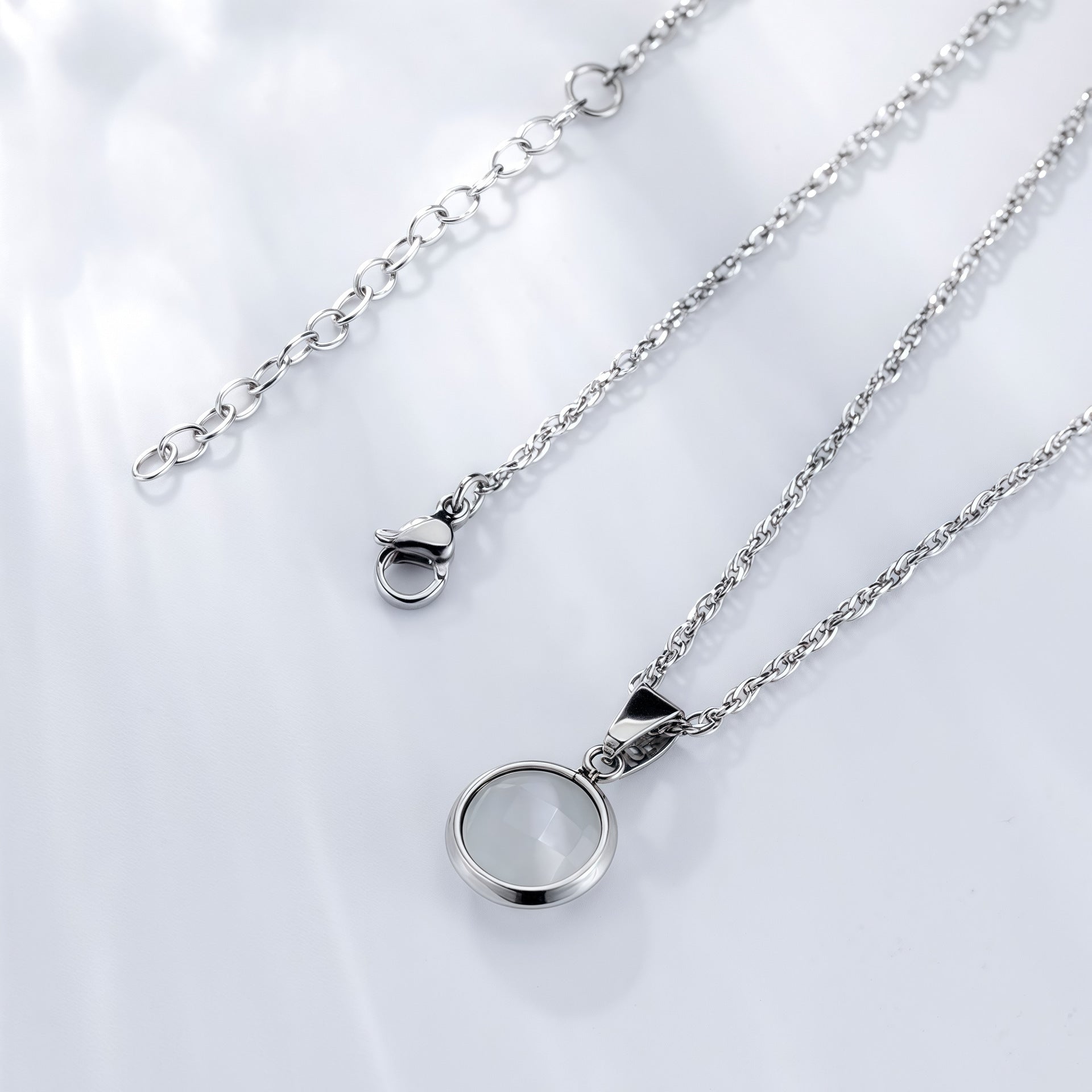 Fashion Double-faced Crystal Necklace For Women Weloria