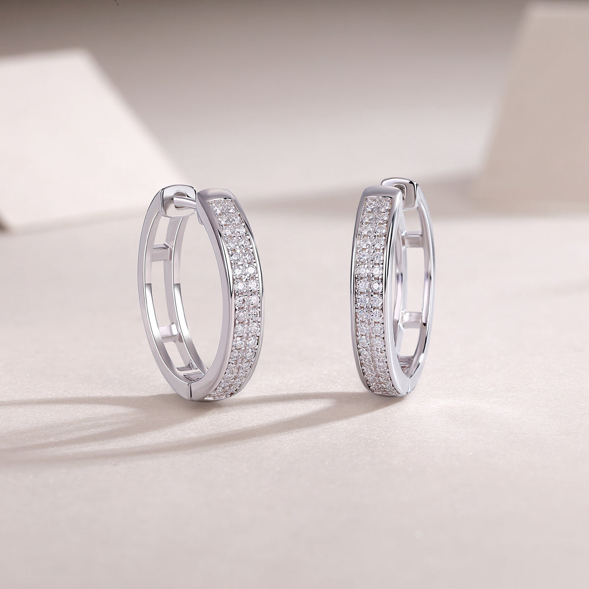 Firefly Light - Moissanite S925 Sterling Silver Earrings With Platinum-plated Stud Earrings, Fashionable, Trendy And Affordable Diamond Jewelry Weloria